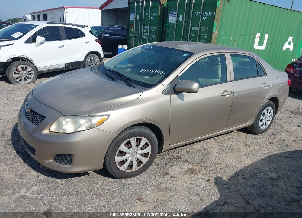 2009 TOYOTA COROLLA LE VIN: 1NXBU40E69Z073441