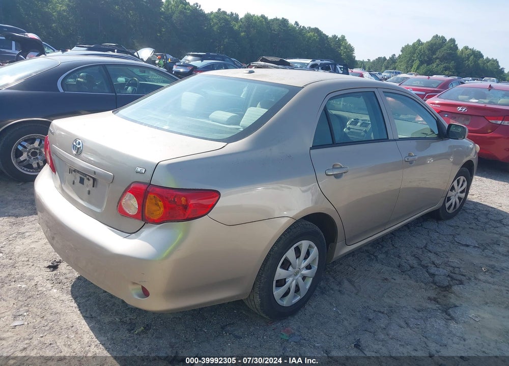 2009 TOYOTA COROLLA LE VIN: 1NXBU40E69Z073441