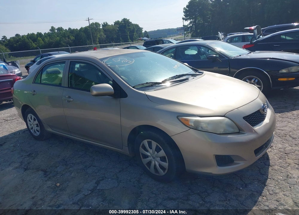 2009 TOYOTA COROLLA LE VIN: 1NXBU40E69Z073441