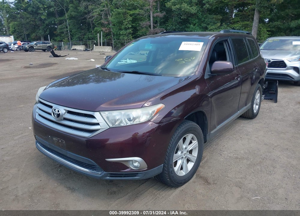 2012 TOYOTA HIGHLANDER SE V6 VIN: 5TDBK3EH9CS143856