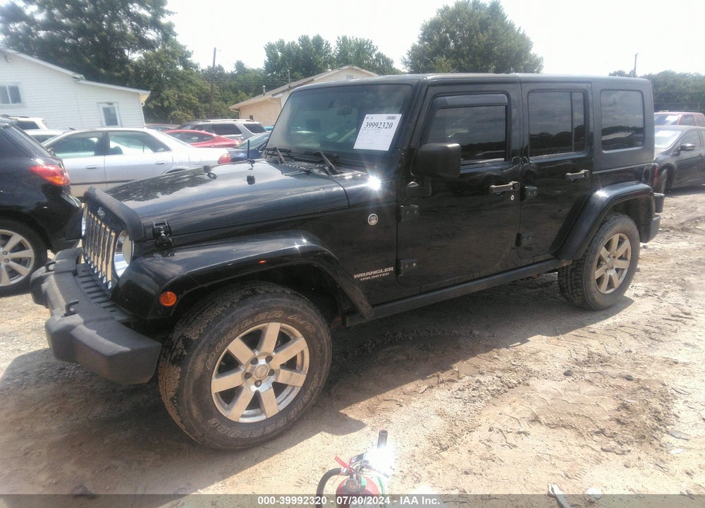 2008 JEEP WRANGLER UNLIMITED SAHARA VIN: 1J4GA591X8L635445