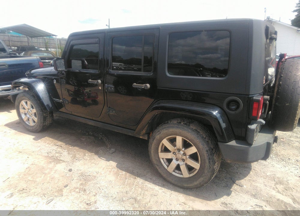 2008 JEEP WRANGLER UNLIMITED SAHARA VIN: 1J4GA591X8L635445