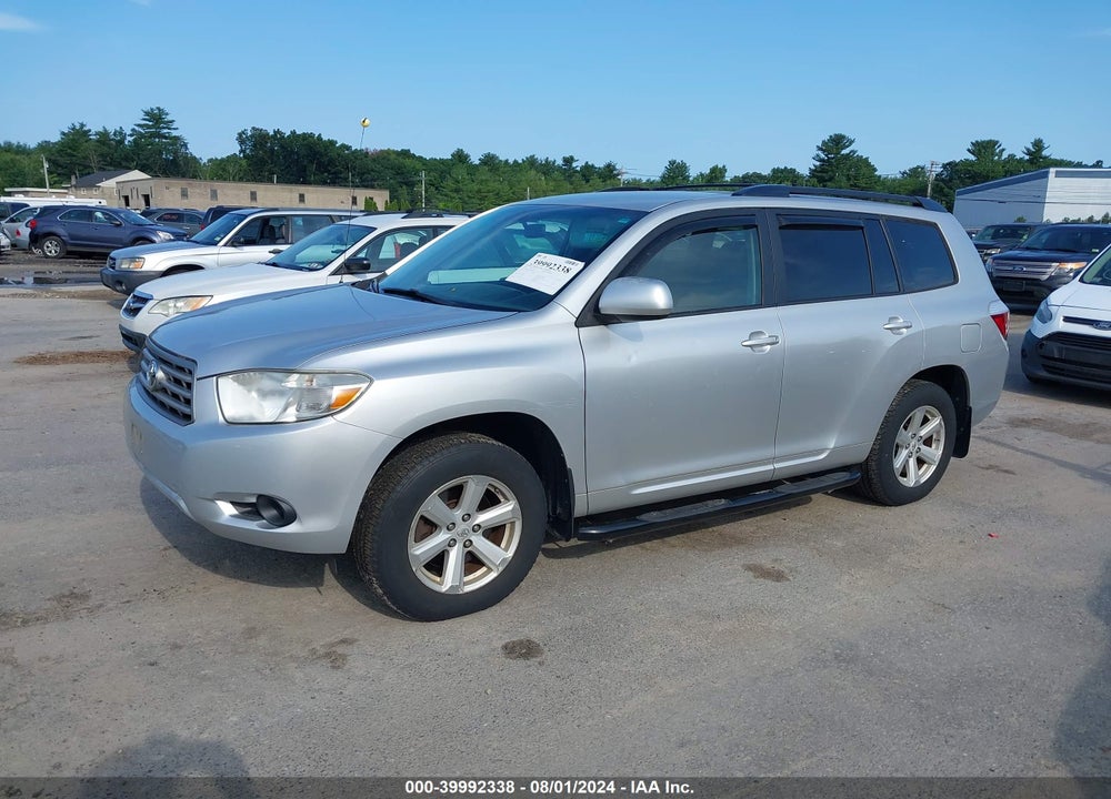 2010 TOYOTA HIGHLANDER BASE V6 VIN: 5TDZK3EH1AS016482