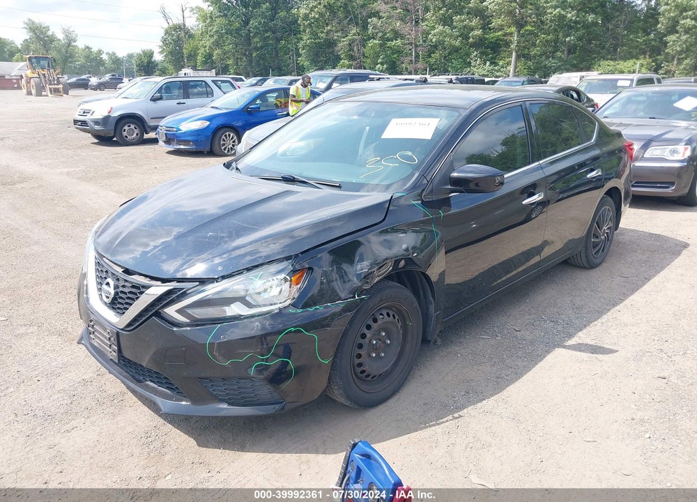 2016 NISSAN SENTRA S VIN: 3N1AB7AP4GY323568