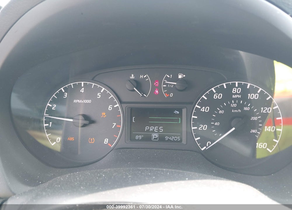 2016 NISSAN SENTRA S VIN: 3N1AB7AP4GY323568