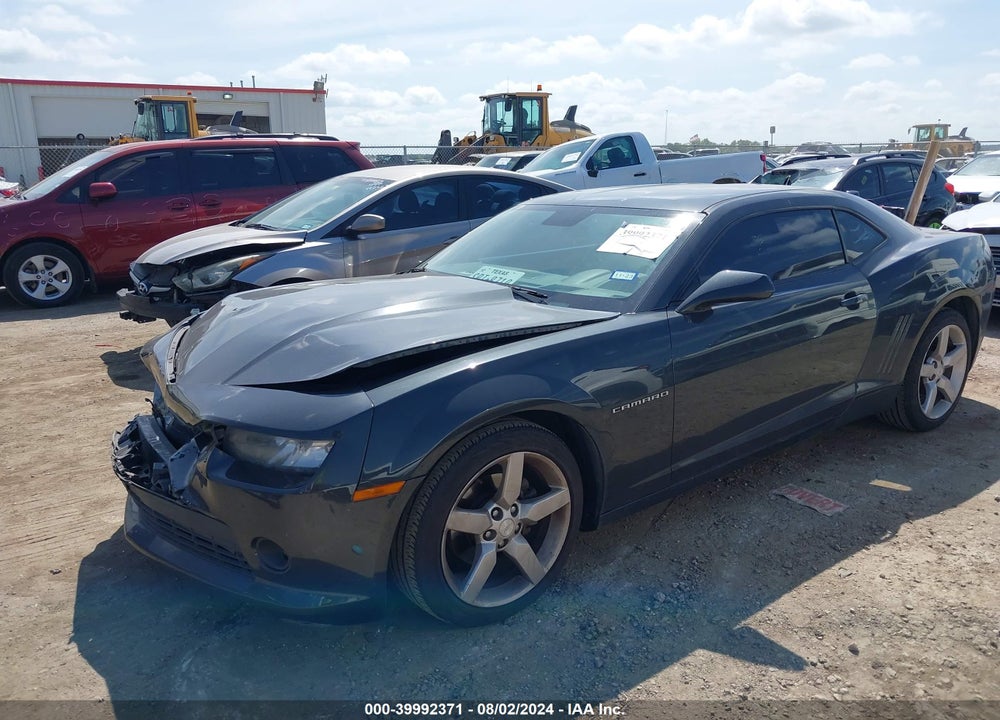 2014 CHEVROLET CAMARO 2LT VIN: 2G1FC1E38E9191845