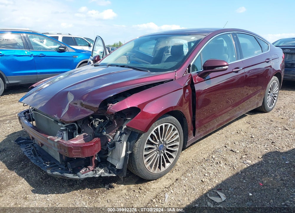 2017 FORD FUSION SE VIN: 3FA6P0T99HR341432