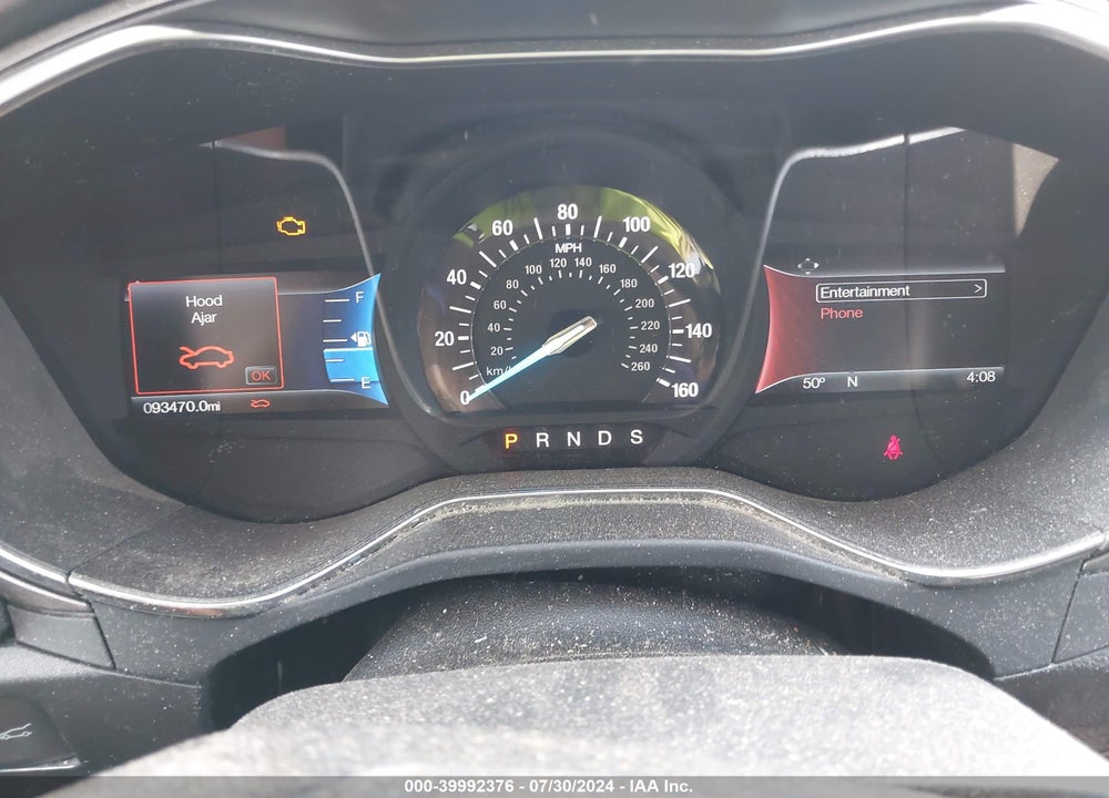 2017 FORD FUSION SE VIN: 3FA6P0T99HR341432