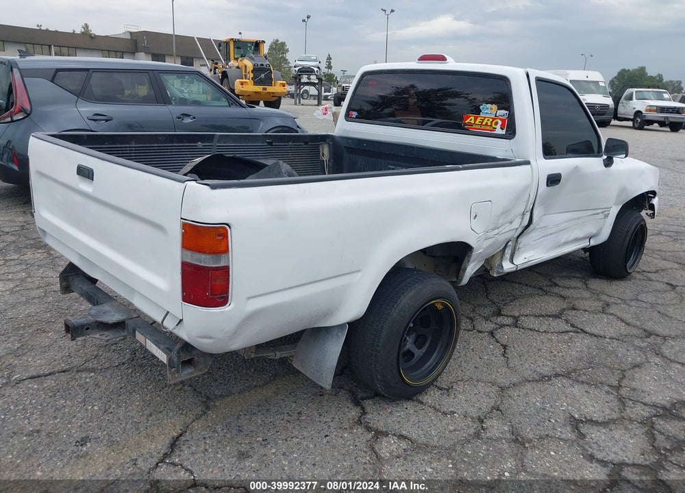 1994 TOYOTA PICKUP 1/2 TON SHORT WHLBASE STB VIN: 4TARN81A2RZ285836