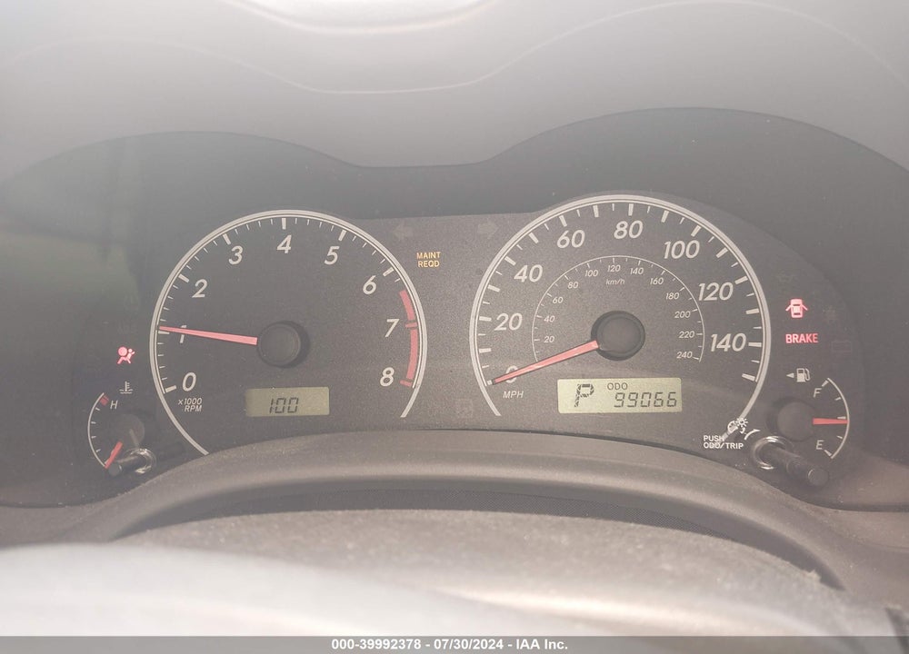 2009 TOYOTA COROLLA LE VIN: JTDBL40E499049794