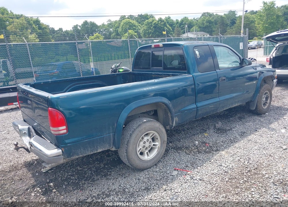 1998 DODGE DAKOTA SLT/SPORT VIN: 1B7GG22Y4WS519803