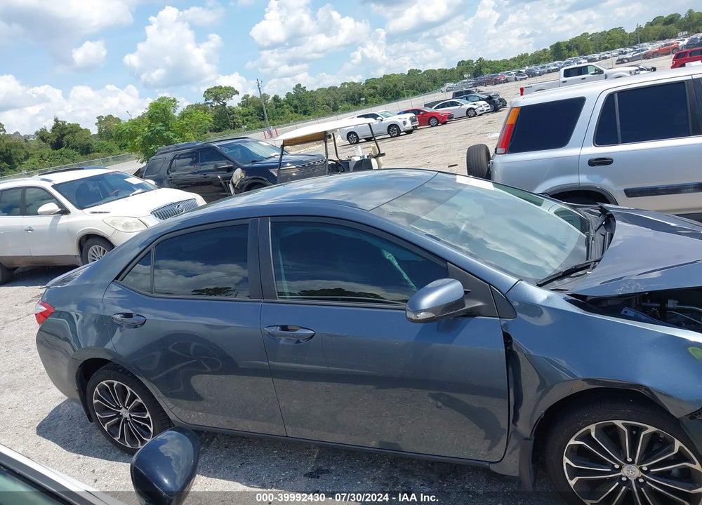 2015 TOYOTA COROLLA S PLUS VIN: 2T1BURHE7FC248035