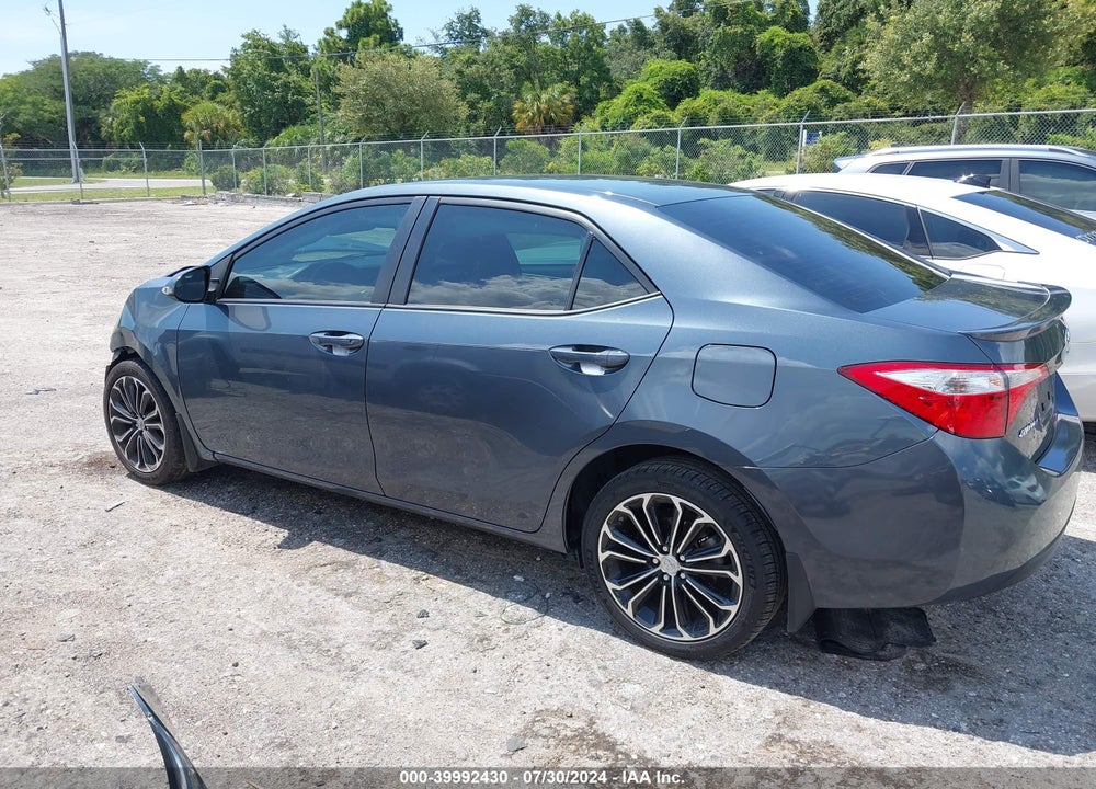 2015 TOYOTA COROLLA S PLUS VIN: 2T1BURHE7FC248035