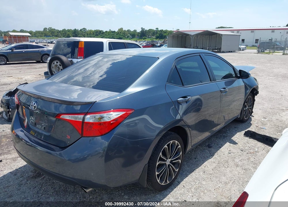 2015 TOYOTA COROLLA S PLUS VIN: 2T1BURHE7FC248035