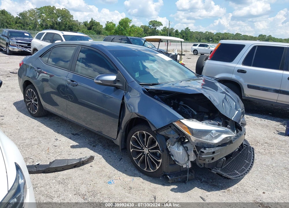 2015 TOYOTA COROLLA S PLUS VIN: 2T1BURHE7FC248035
