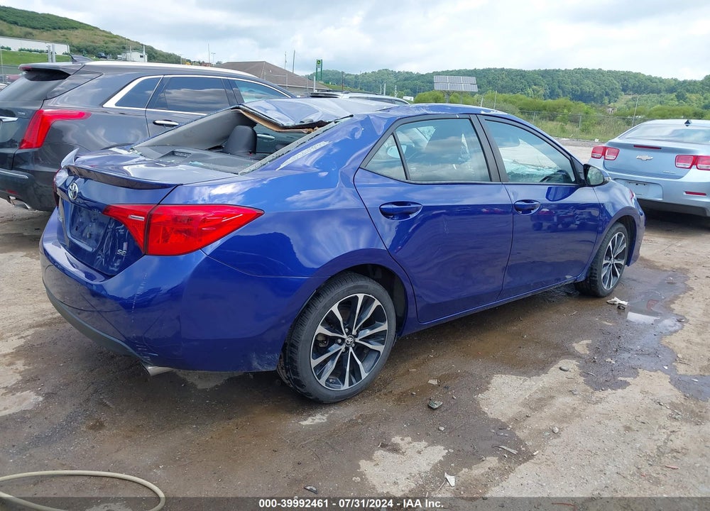 2017 TOYOTA COROLLA SE VIN: 2T1BURHE6HC782291