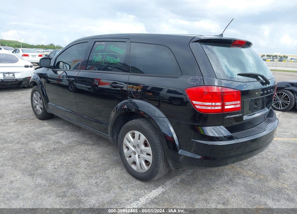 2014 DODGE JOURNEY AMERICAN VALUE PKG VIN: 3C4PDCAB1ET280946