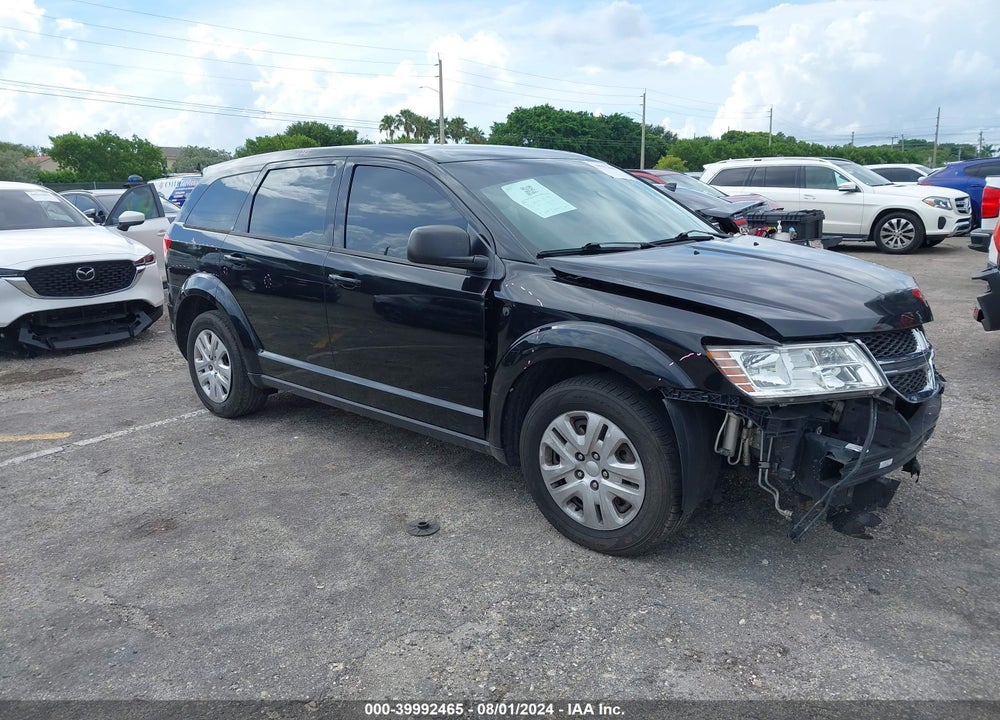 2014 DODGE JOURNEY AMERICAN VALUE PKG VIN: 3C4PDCAB1ET280946