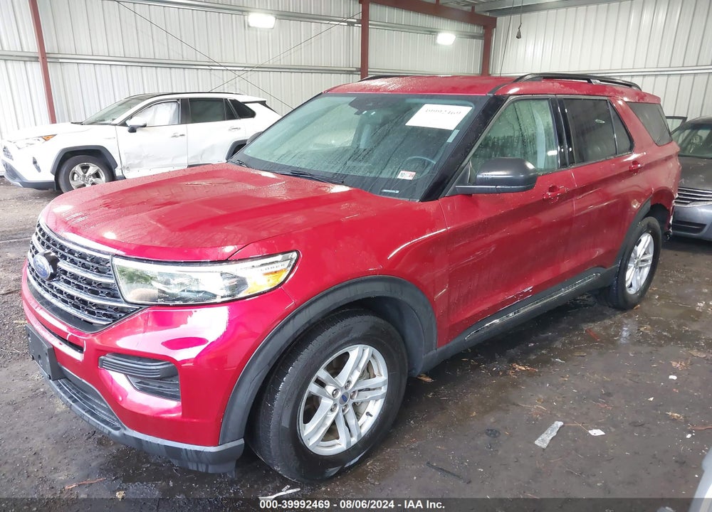 2020 FORD EXPLORER XLT VIN: 1FMSK7DH2LGD13876
