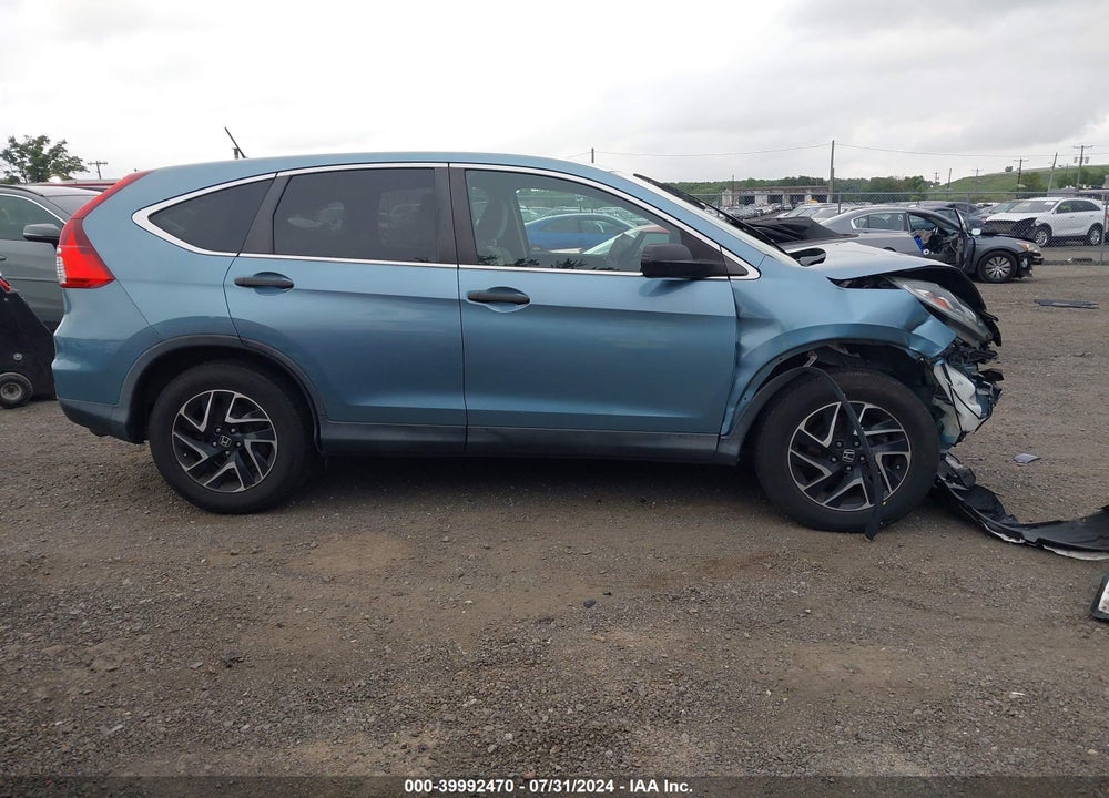 2016 HONDA CR-V SE VIN: 2HKRM4H41GH621125