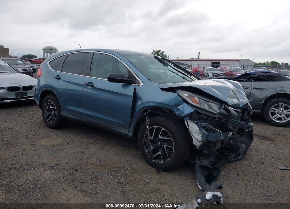2016 HONDA CR-V SE VIN: 2HKRM4H41GH621125