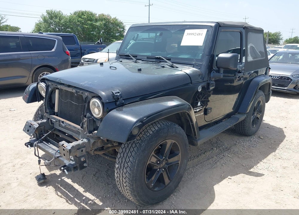 2008 JEEP WRANGLER SAHARA VIN: 1J4FA54158L565176