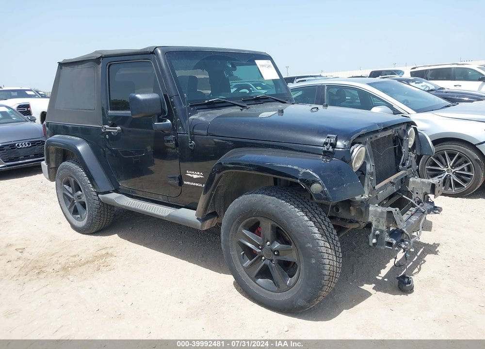 2008 JEEP WRANGLER SAHARA VIN: 1J4FA54158L565176