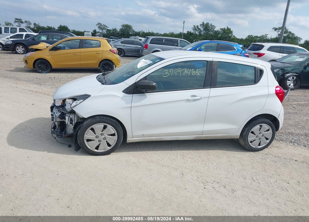 2017 CHEVROLET SPARK LS CVT VIN: KL8CB6SA0HC828827