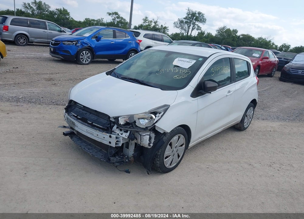 2017 CHEVROLET SPARK LS CVT VIN: KL8CB6SA0HC828827