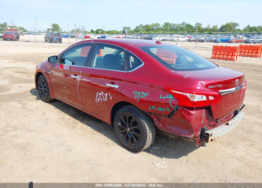 2018 NISSAN SENTRA VIN: 3N1AB7APXJY230898