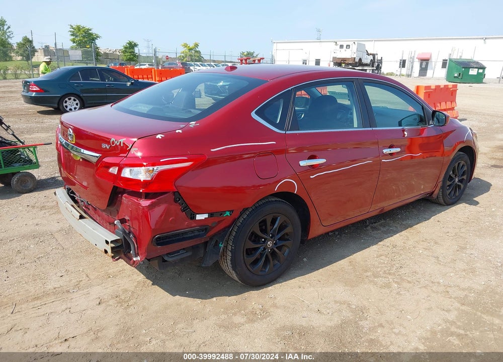 2018 NISSAN SENTRA VIN: 3N1AB7APXJY230898