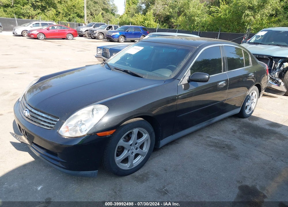 2003 INFINITI G35 LUXURY LEATHER VIN: JNKCV51E93M019700