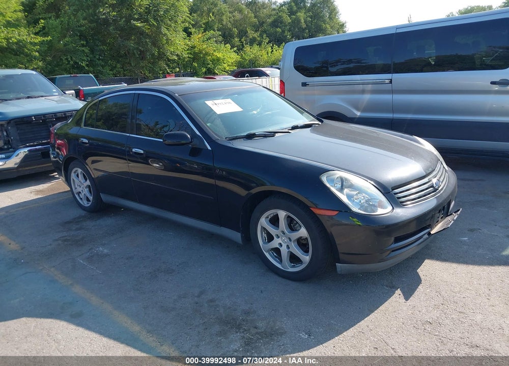 2003 INFINITI G35 LUXURY LEATHER VIN: JNKCV51E93M019700