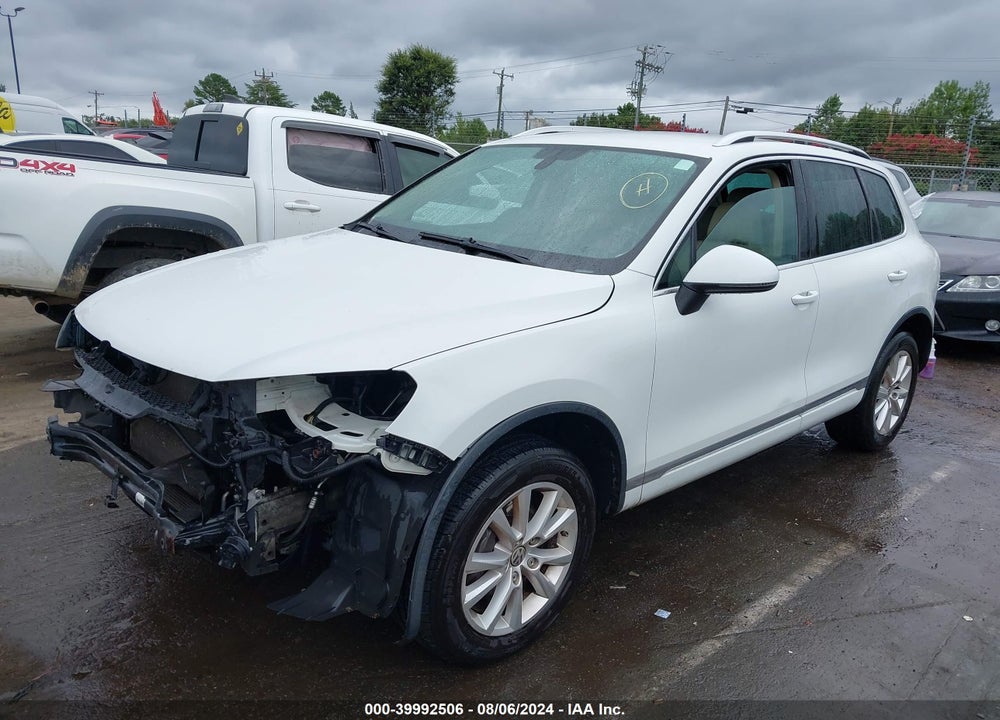 2013 VOLKSWAGEN TOUAREG VR6 SPORT VIN: WVGEF9BP0DD002585
