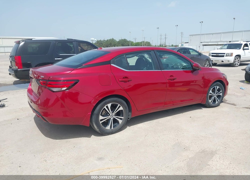 2021 NISSAN SENTRA SV XTRONIC CVT VIN: 3N1AB8CV3MY323980