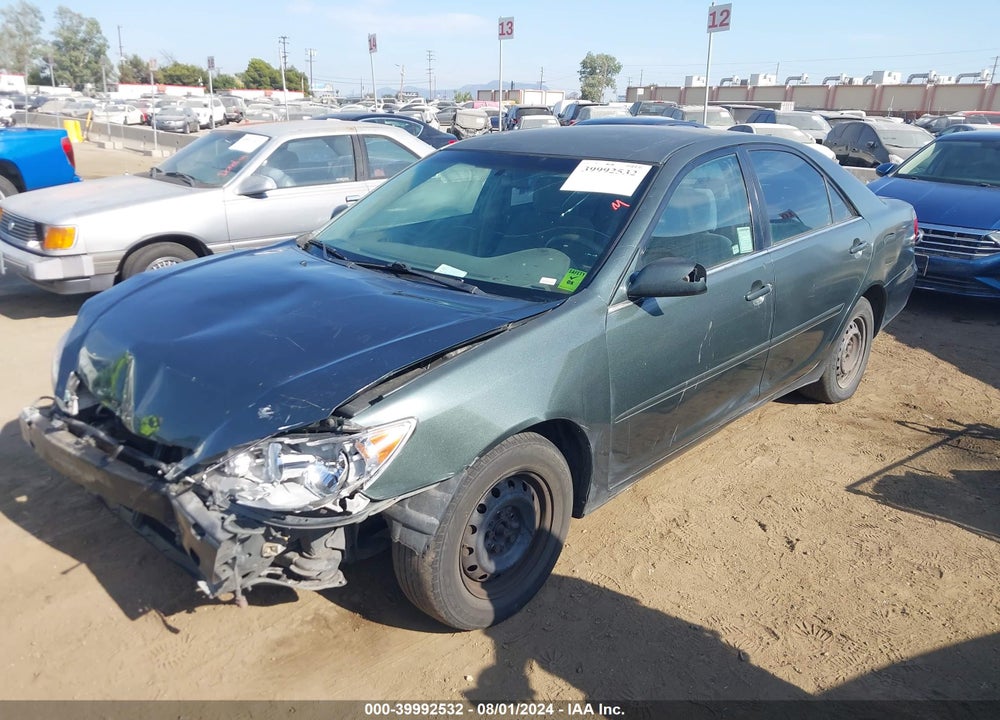2005 TOYOTA CAMRY LE VIN: 4T1BE32K45U413433