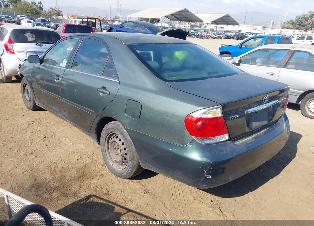 2005 TOYOTA CAMRY LE VIN: 4T1BE32K45U413433