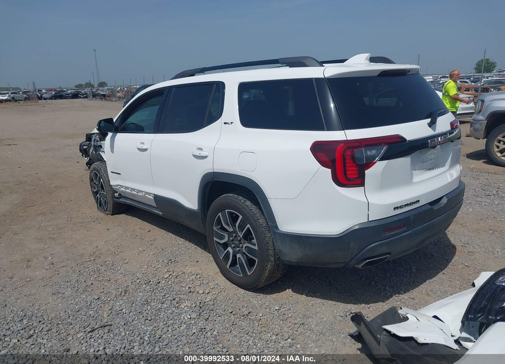 2021 GMC ACADIA FWD SLT VIN: 1GKKNML41MZ154139