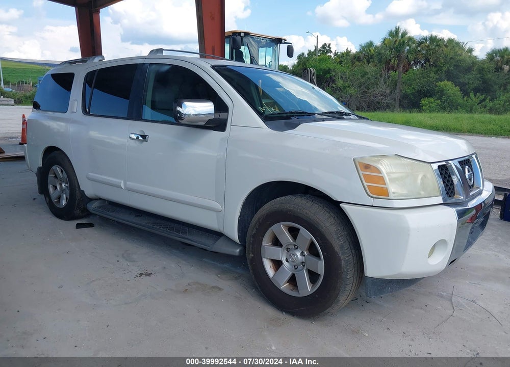 2004 NISSAN PATHFINDER ARMADA LE VIN: 5N1AA08A64N737092