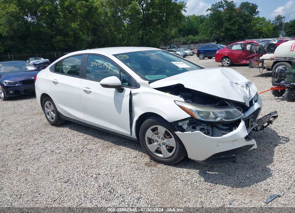 2017 CHEVROLET CRUZE LS AUTO VIN: 1G1BC5SM6H7180559