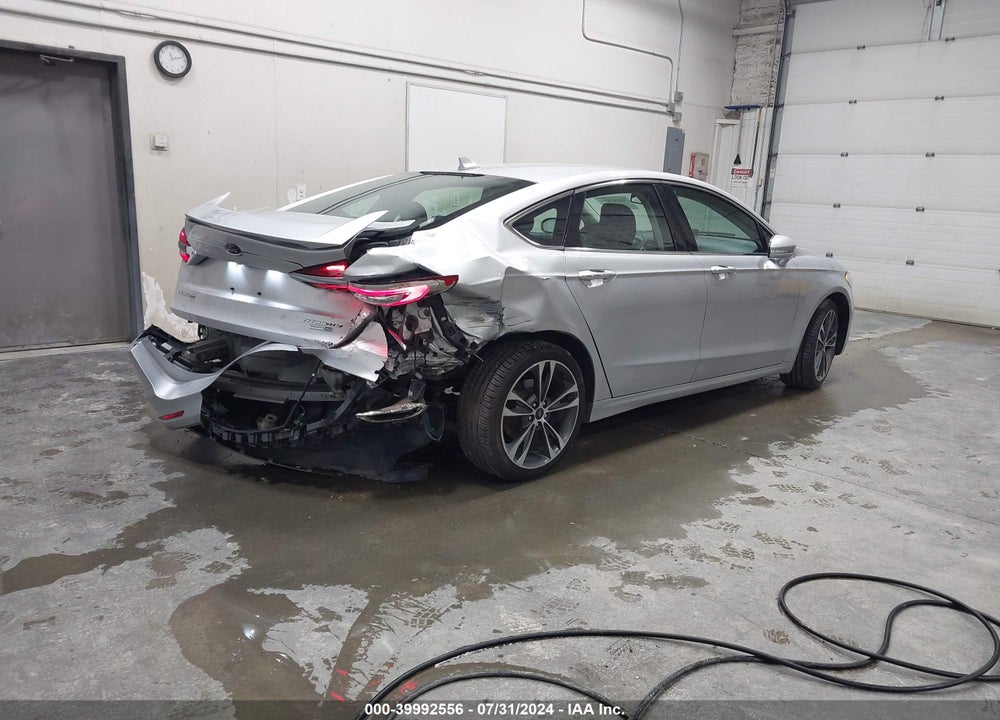 2019 FORD FUSION TITANIUM VIN: 3FA6P0D99KR182773