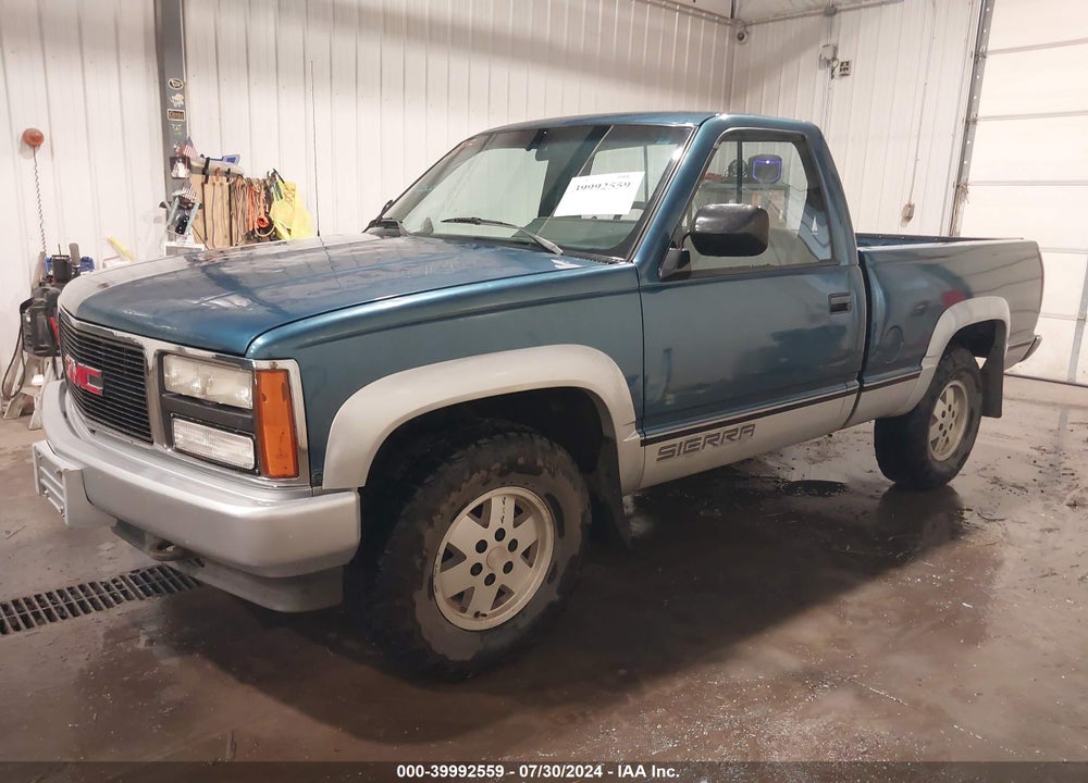 1990 GMC SIERRA K1500 VIN: 1GTDK14K5LZ527612