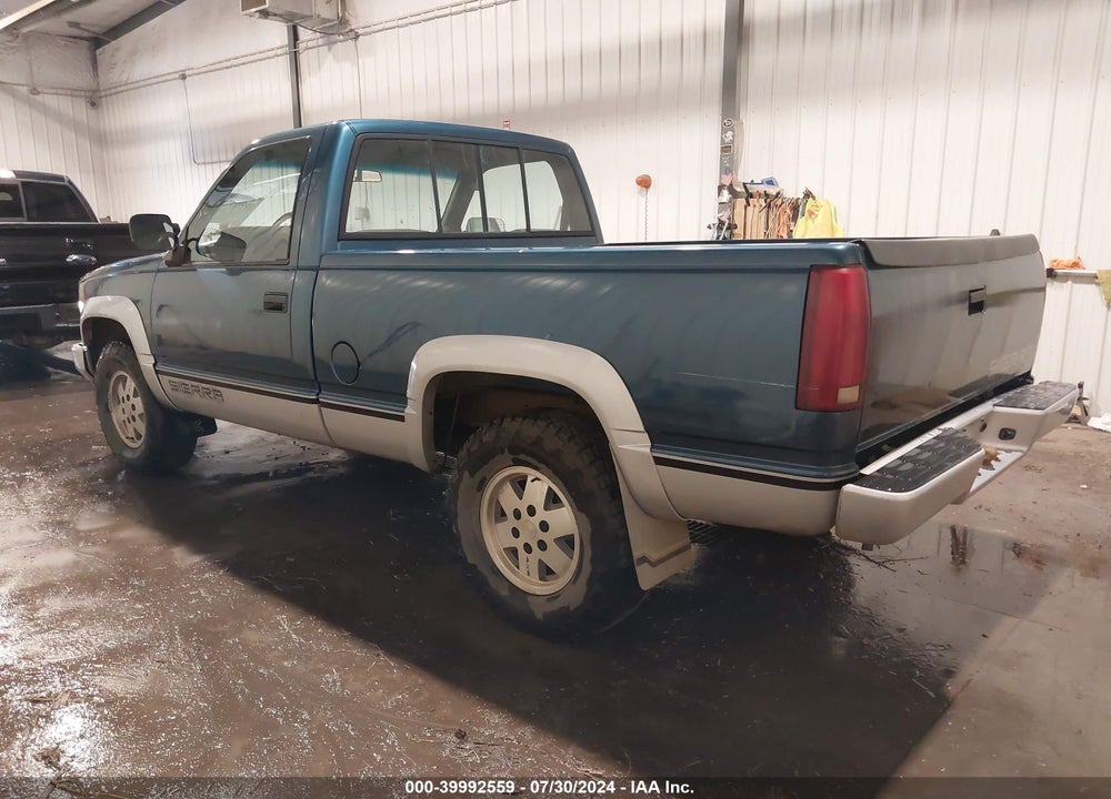 1990 GMC SIERRA K1500 VIN: 1GTDK14K5LZ527612