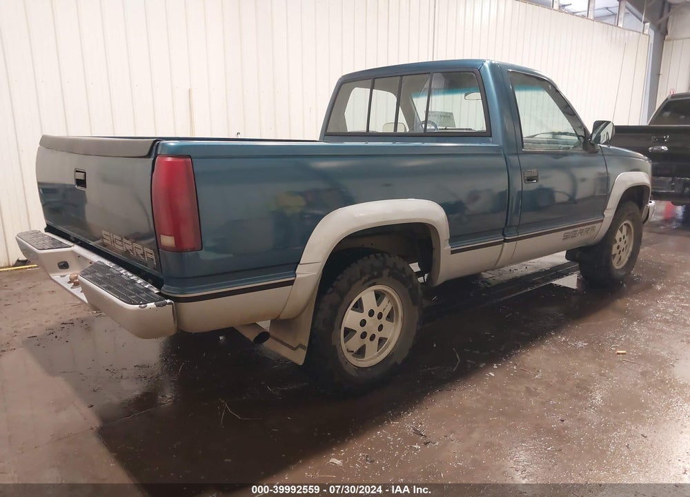 1990 GMC SIERRA K1500 VIN: 1GTDK14K5LZ527612