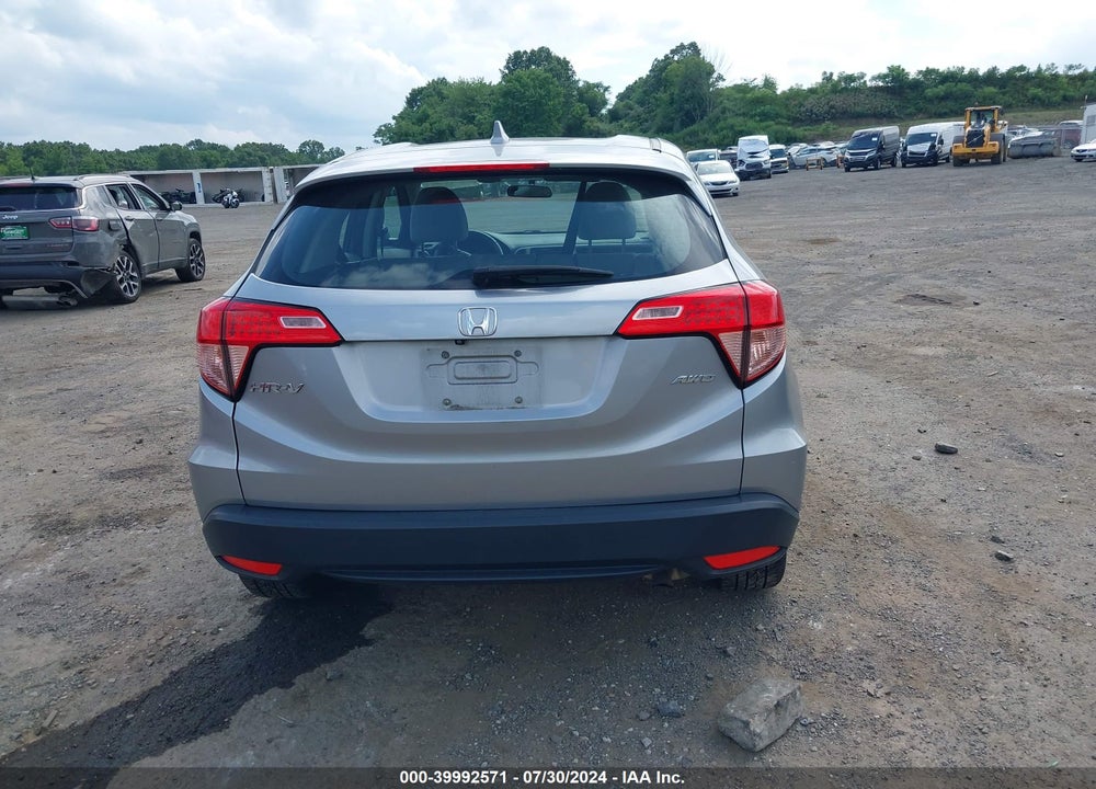 2017 HONDA HR-V LX VIN: 3CZRU6H37HG707336