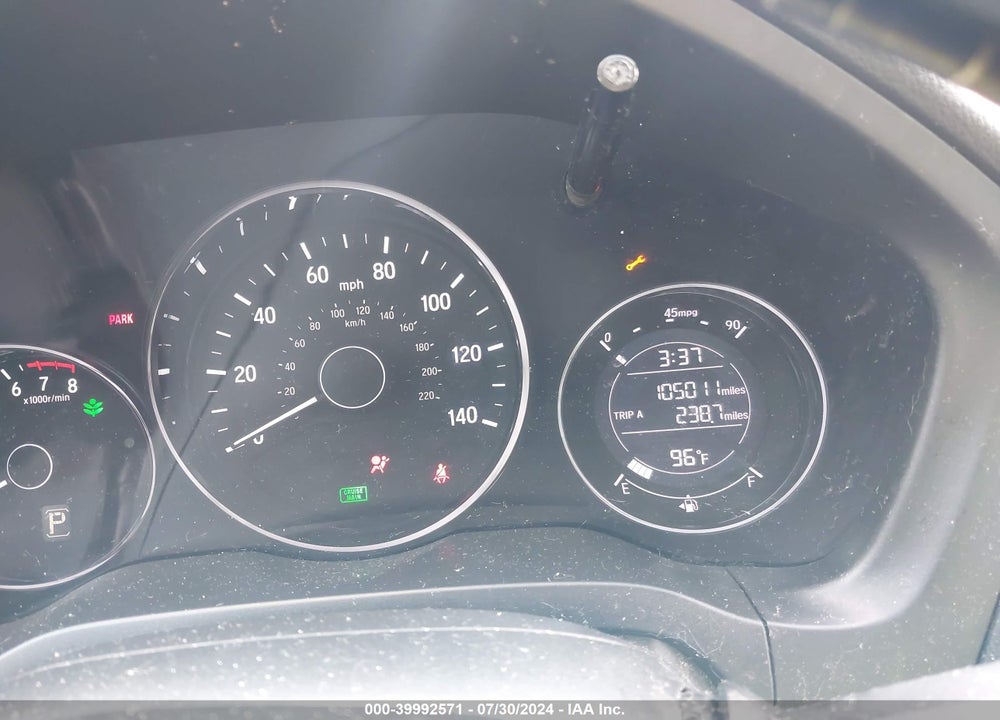 2017 HONDA HR-V LX VIN: 3CZRU6H37HG707336
