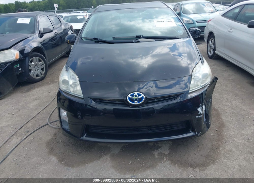 2011 TOYOTA PRIUS THREE VIN: JTDKN3DU6B0295374