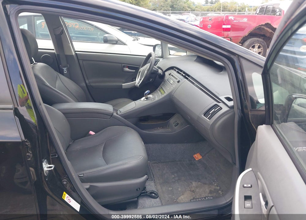 2011 TOYOTA PRIUS THREE VIN: JTDKN3DU6B0295374