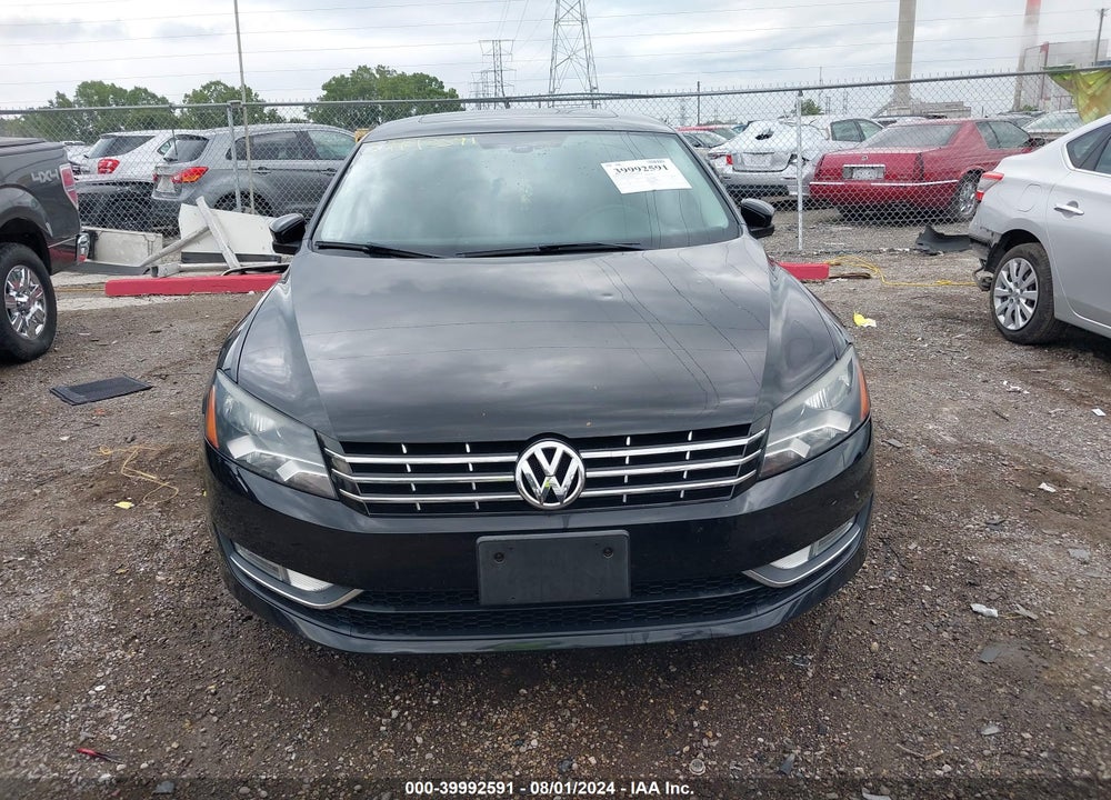 2012 VOLKSWAGEN PASSAT 2.0L TDI SE VIN: 1VWBN7A36CC029451