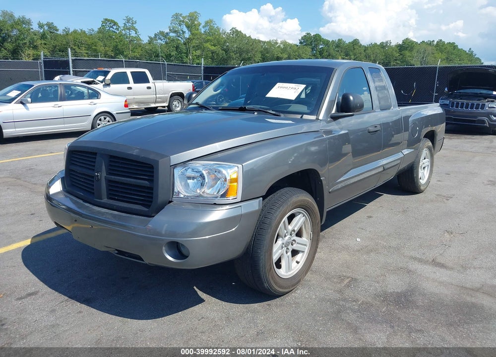 2007 DODGE DAKOTA SLT VIN: 1D7HW42PX7S253897